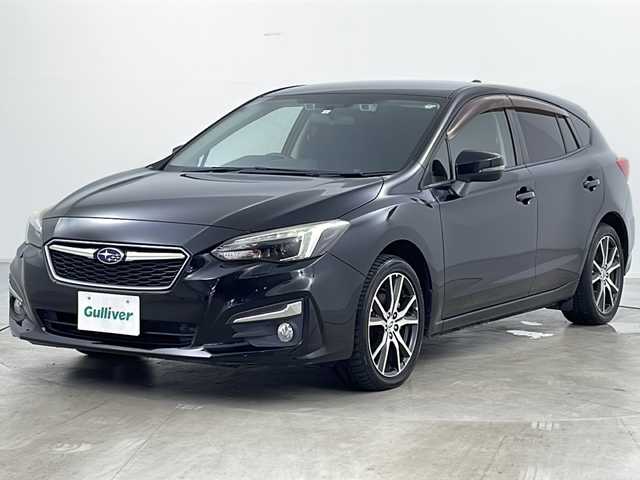 スバル インプレッサ スポーツ 2．0i－L アイサイト 道央・札幌 2017(平29)年 2.3万km クリスタルブラックシリカ ・４ＷＤ/・純正ナビ＆ＴＶ＆ＢＴ＆ＤＶＤ＆ＣＤ＆ＡＵＸ/・バックカメラ/・アイサイト/・先行車発進お知らせ/・レーンキープアシスト/・車線逸脱警報/・レーダークルーズコントロール/・横滑り防止装置/・アイドリングストップ/・パドルシフト/・オートライト/・ＳＲＨ/・ＬＥＤヘッドライト/・フォグランプ/・ドアミラーヒーター＆ウィンカー/・ナノイー/・Ｓｉドライブ/・電動パーキングブレーキ/・ヒルスタートアシスト