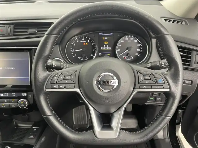日産 エクストレイル 20Xi 富山県 2020(令2)年 2万km ダイヤモンドブラック 4WD/純正ナビ（CD DVD ブルーレイ）/360度カメラ/前後コーナーセンサー/プロパイロット/ACC/エマージェンシーブレーキ/車線警告と制御/後側方車両検知警報/ドラレコ（DJ4-D）/パワーバックドア/レザー調シート/前後席シートヒーター /デジタルインナーミラー/スマートキー＋プッシュスタート/フォグ/純正マット/スペアキー