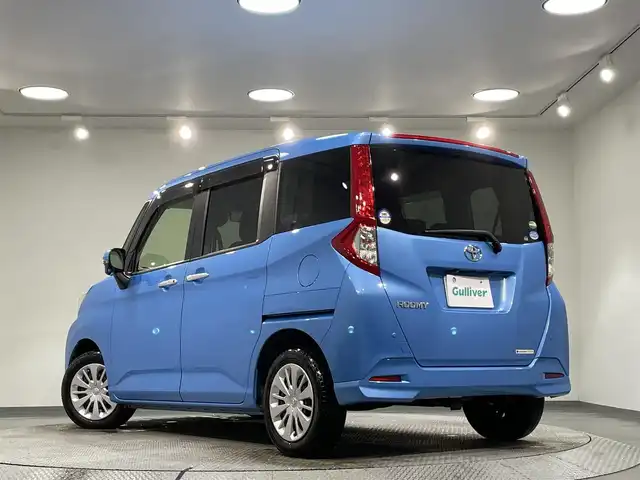 トヨタ ルーミー G－T 愛知県 2017(平29)年 2万km ファインブルーマイカメタリック 純正9インチナビ/両側パワースライドドア/衝突軽減ブレーキ/レーンキープアシスト/先行車発進お知らせ/クルーズコントロール/シートヒーター/バックカメラ/ドライブレコーダー/ＥＴＣ/純正フロアマット/アクセサリーソケット/ISOFIX/プッシュスタート