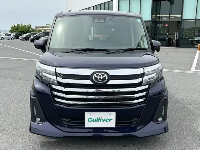 トヨタ ルーミー カスタムG－T 奈良県 2021(令3)年 3万km クールバイオレットクリスタルシャイン 純正９インチナビ　/全方位カメラ　/前後ドライブレコーダー　/両側パワースライドドア　/ビルトインＥＴＣ　/クルーズコントロール　/シートヒーター　/ＬＥＤヘッドライト　/衝突被害軽減システム　/クリアランスソナー/AUTOHOLD