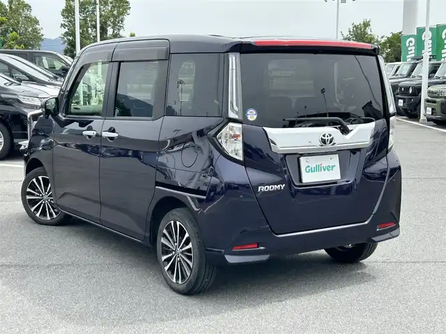 トヨタ ルーミー カスタムG－T 奈良県 2021(令3)年 3万km クールバイオレットクリスタルシャイン 純正９インチナビ　/全方位カメラ　/前後ドライブレコーダー　/両側パワースライドドア　/ビルトインＥＴＣ　/クルーズコントロール　/シートヒーター　/ＬＥＤヘッドライト　/衝突被害軽減システム　/クリアランスソナー/AUTOHOLD