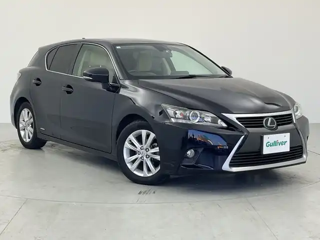 レクサス ＣＴ 200h バージョンC 愛知県 2014(平26)年 4万km ブラックオパールマイカ 純正ナビ/・Bluetooth/・SD音楽録音/・フルセグテレビ/・USB接続/バックカメラ/レーダークルーズコントロール/パワーシート/シートヒーター/衝突軽減ブレーキ/レーンキープアシスト/スマートキー/前後ドライブレコーダー/ＥＴＣ/オートライト