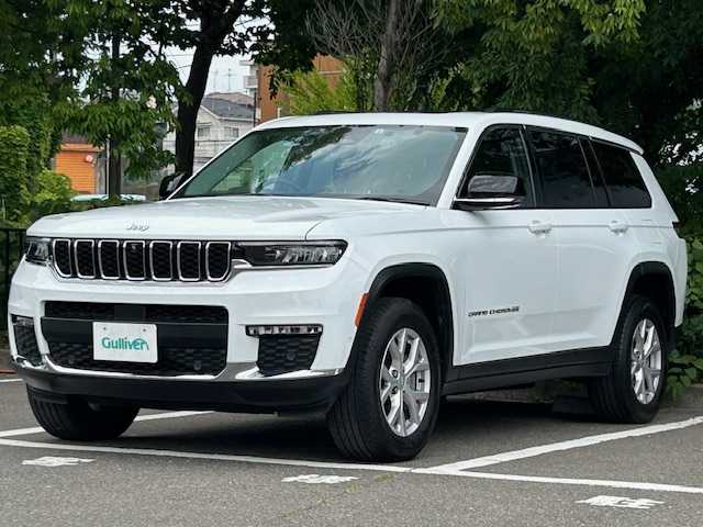 クライスラー・ジープ ジープ グランドチェロキーＬ リミテッド 宮城県 2022(令4)年 1.9万km 白 ワンオーナー/４WD/純正メモリナビ/バックカメラ/全方位車外カメラ/Bluetooth/フルセグTV/ETC2.0/ヘッドアップディスプレイ/アクティブレーンマネジメント/追従機能付きクルーズコントロール/パドルシフト/サンルーフ/ステアリングヒーター/シートヒーター/エアシート/パワーシート/純正LEDヘッドライト/フォグランプ/コーナーセンサー/ダウンヒルアシストコントロール/純正アルミホイール/純正フロアマット