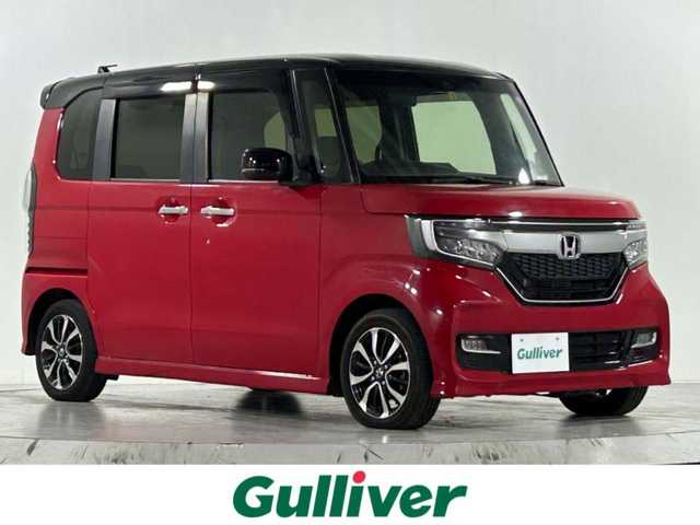 ホンダ Ｎ ＢＯＸ カスタム G L ホンダセンシング 佐賀県 2018(平30)年 3.7万km ミラノレッド 社外７型ナビ/（TV/CD/DVD/Bluetooth/SD/AM/FM）/衝突被害軽減ブレーキ/バックカメラ/レーンキープアシスト/コーナーセンサー/片側パワースライドドア/追従型クルーズコントロール/純正14アルミホイール/ＬＥＤヘッドライト/オートライト/フォグライト/ビルトインＥＴＣ/エンジンスターター/ハンズフリー/ステアリングリモコン/オートエアコン/プラズマクラスター/ドアバイザー/盗難防止装置/横滑り防止装置