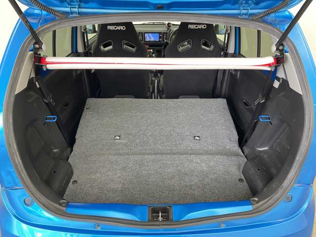 スズキ アルト ワークス 鹿児島県 2019(令1)年 9.3万km ブリスクブルーM 純正ナビ　/ＮＡＲＤＩ製ステアリンｂグ　/ＴＥＩＮ車高調　/社外ドライブレコーダー　/純正レカロシート　/社外マフラー　/社外ブースト計　/フロアパフォーマンスバー　/ＨＫＳブローバルブ　/社外エアフィルダー　/社外CPU/ピラーバー/ＥＴＣ