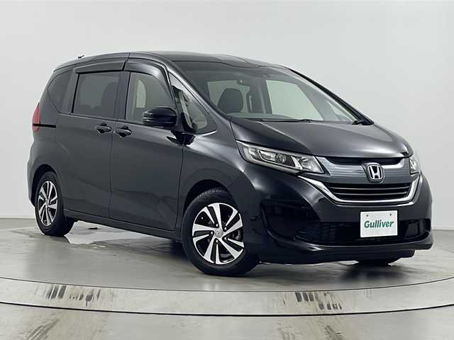 ホンダ フリード G ホンダセンシング 埼玉県 2018(平30)年 7.2万km クリスタルブラックパール 純正ナビ　/バックカメラ　/フルセグＴＶ　/両側パワースライドドア　/純正１５インチアルミホイール　/ドライブレコーダー　/オートライト　/ＬＥＤライト　/Ｂｌｕｅｔｏｏｔｈ　/ハーフレザーシート　/革巻きステアリング