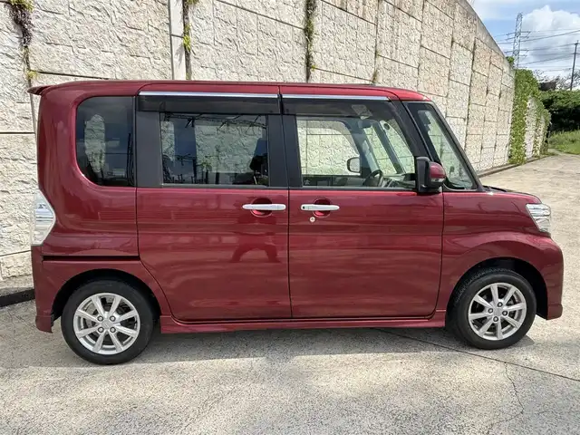 スバル シフォン カスタムR スマートアシスト 長崎県 2018(平30)年 2.4万km ファイアークォーツレッドM 純正メモリナビ/（CD/DVD/BT/ワンセグ）/バックカメラ/衝突軽減ブレーキ/片側パワースライドドア/ステアリングスイッチ/オートライト/前後ドライブレコーダー/スマートキー/プッシュスタート/純正14インチAW