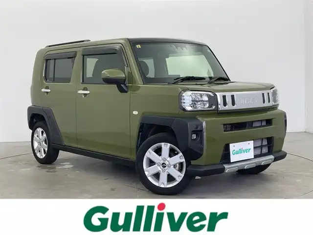 ダイハツ タフト G クロムベンチャー 富山県 2023(令5)年 1.3万km フォレストカーキメタリック 純正9インチディスプレイオーディオ/フルセグTV/HDMI/Bluetooth/バックカメラ/ETC2.0/前後ドライブレコーダー/LEDオートライト/シートヒーター/純正15インチアルミ/純正ドアバイザー/純正フロアマット/スマートキー/プッシュスタート/衝突軽減ブレーキ/レーンキープアシスト