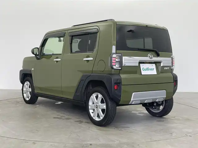 ダイハツ タフト G クロムベンチャー 富山県 2023(令5)年 1.3万km フォレストカーキメタリック 純正9インチディスプレイオーディオ/フルセグTV/HDMI/Bluetooth/バックカメラ/ETC2.0/前後ドライブレコーダー/LEDオートライト/シートヒーター/純正15インチアルミ/純正ドアバイザー/純正フロアマット/スマートキー/プッシュスタート/衝突軽減ブレーキ/レーンキープアシスト