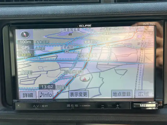 トヨタ アクア S 福岡県 2013(平25)年 8万km グレーメタリック 社外7型ナビ（BT/フルセグ/DISC/AM/FM)/Bカメラ/オートライト/純正15インチAW/アイドリングストップ/盗難防止装置/ドアバイザー/純正フロアマット/スマートキー/ETC/保証書/取扱説明書