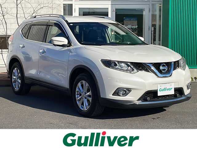 日産 エクストレイル 20Xt エマージェンシーブレーキ 青森県 2016(平28)年 9.8万km ブリリアントホワイトパール 4WD/純正メーカーナビ・フルセグTV/CD・DVD・Bluetooth/アラウンドビューモニター/パワーバックドア/前席シートヒーター/エマージェンシーブレーキ/踏み間違い衝突防止アシスト/車線逸脱警報/フロント・バックソナー/ブラインドスポットウォーニング/クルーズコントロール/パーキングアシスト/OPサイド・カーテンエアバッグ/純正エンジンスターター/ビルトインETC/LEDヘッドライト/フォグランプ/純正17インチアルミ/ルーフレール