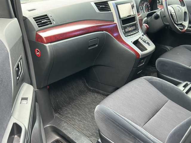 トヨタ ヴェルファイア 3．5Z 秋田県 2009(平21)年 6.2万km ブラック 純正HDDナビ/純正CD、DVD、TV/社外20インチAW/バックカメラ/前後コーナーセンサー/４WD/スペアキー/ETC/取説、保証書