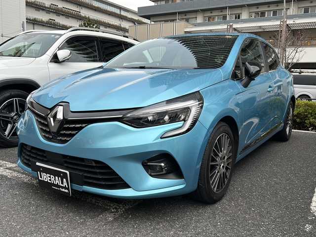 ルノー ルノー ルーテシア インテンス テックパック 東京都 2021(令3)年 3.2万km ライトブルー 純正モニター/BOSEプレミアムサウンド/バックカメラ/360°カメラ/Bluetooth/追従型クルコン/レーンキープ/BSM/前席シートヒーター/ステアリングヒーター/黒革シート/社外前後ドラレコ/オートホールド/純正16インチAW/パーキングセンサー