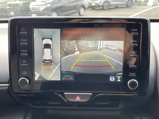 トヨタ ヤリスクロス ハイブリッド Z 愛媛県 2024(令6)年 1.4万km ブラックマイカ モデリスタエアロ/ディスプレイオーディオ/（AppleCarPlay/AndroidAuto）/アラウンドビューモニター　/レーダークルーズコントロール　/シートヒーター　/ステアリングヒーター　/衝突軽減システム　/LEDヘッドライト/オートハイビーム　/ブレーキホールド/前後コーナーセンサー/横滑り防止装置/レーンキープアシスト/盗難防止装置/純正18インチAW/スマートキー/USB・TypeC入力端子/ドライブ&EVモード選択