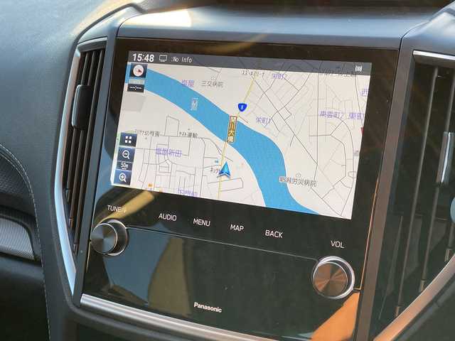 スバル フォレスター ハイブリッド アドバンス 新潟県 2021(令3)年 1.5万km クリスタルブラックシリカ 4WD/純正HDDナビ(CN-FX800D)/CD/DVD/BD/BT/フルセグテレビ/フロント/サイドカメラ/SDミュージックサーバー/ETC/衝突被害軽減ブレーキ/レーンキープアシスト/レーダークルーズコントロール/半革シート/パワーシート/シートヒーター/ステアリングヒーター/ステアリングスイッチ/パドルシフト/コーナーセンサー/スマートキー/プッシュスタート/LEDヘッドライト/オートライト/フォグランプ/純正１８インチアルミホイール