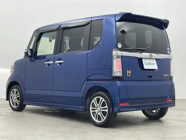 ホンダ Ｎ ＢＯＸ カスタム G SSパッケージ 埼玉県 2014(平26)年 3.1万km プレミアムダイナミックブルーパール ワンセグTV/純正ナビ/ETC/両側パワースライドドア/AW純正/ドラレコ/衝突軽減装置/バックカメラ /HIDライト/オートライト