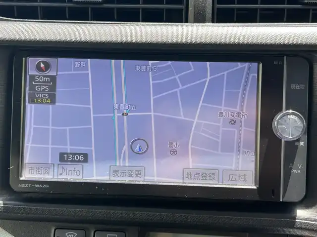 トヨタ アクア S 愛知県 2014(平26)年 8.3万km ディープアメジストマイカメタリック ワンオーナー/純正メモリナビ/Bluetooth/フルセグテレビ/ウィンカーミラー/ドアバイザー/プッシュスタート/ETC