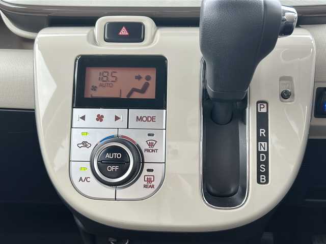 ダイハツ ムーヴ キャンバス G メイクアップ リミテッド　SAⅢ 山口県 2022(令4)年 5.1万km パールホワイトⅢ/ナチュラルベージュマイカメタリック 2トーン 禁煙車/社外SDナビ【AVN-RB7】/Bluetooth、CD、DVD、SD/アラウンドビューモニター/両側パワースライドドア/ETC/シートヒーター【D席のみ】/プッシュスタート/スマートキー/フロアマット/スチールホイール/フォグランプ/オートマチックハイビーム/アイドリングストップ/コーナーセンサー/スマートアシスト３/盗難防止装置/衝突被害軽減システム/レーンキープアシスト