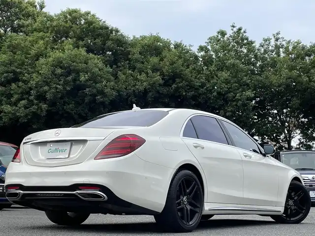 メルセデス・ベンツ Ｓ５６０Ｌ AMGライン 東京都 2018(平30)年 6.8万km ダイヤモンドホワイト AMGライン/パノラミックスライディングルーフ/ナッパ革シート/Burmesterサウンドシステム/純正12.3インチディスプレイナビ/・Bluetoothオーディオ/フルセグTV/360°カメラシステム/ヘッドアップディスプレイ/レーダーセーフティパッケージ/・エマージェンシーストップアシスト/・ディスタンスアシストディストロニック/・ステアリングアシスト/・レーンチェンジアシスト/・ブラインドスポットモニター/AMG製19インチアルミホイール/全席シートヒーター/ベンチレーション/全席パワーシート/純正フロアマット/保証書/取扱説明書