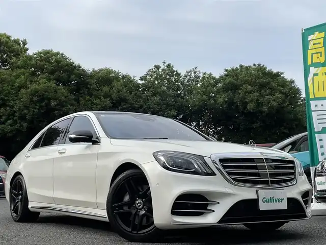 メルセデス・ベンツ Ｓ５６０Ｌ AMGライン 東京都 2018(平30)年 6.8万km ダイヤモンドホワイト AMGライン/パノラミックスライディングルーフ/ナッパ革シート/Burmesterサウンドシステム/純正12.3インチディスプレイナビ/・Bluetoothオーディオ/フルセグTV/360°カメラシステム/ヘッドアップディスプレイ/レーダーセーフティパッケージ/・エマージェンシーストップアシスト/・ディスタンスアシストディストロニック/・ステアリングアシスト/・レーンチェンジアシスト/・ブラインドスポットモニター/AMG製19インチアルミホイール/全席シートヒーター/ベンチレーション/全席パワーシート/純正フロアマット/保証書/取扱説明書
