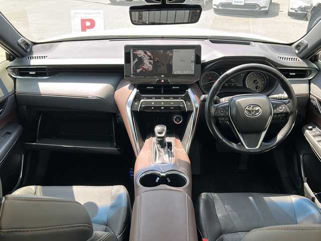 トヨタ ハリアー Z レザーパッケージ 山形県 2020(令2)年 5.1万km ホワイトパールクリスタルシャイン ４WD/純正ナビ/（AM/FM/フルセグ/BT）/モデリスタエアロ（グランブレイズスタイル）/・フロントスポイラー/・サイドスカート/・リヤスタイリングキット（リアスカート＆マフラーカッター）/20インチモデリスタホイール（245/45/20）/JBLプレミアムサウンド/調光パノラマルーフ/本革シート/シートヒーター/エアシート/ステアリングスイッチ/ステアリングヒーター/トヨタセーフティセンス/・全車速追従機能付きクルーズコントロール/・プリクラッシュセーフティー/・レーントレーシングアシスト/・アダプティブハイビームシステム/・ロードサインアシスト/・ドライバー異常時対応システム/・プロアクティブドライビングアシスト/・発進遅れ告知機能/サポカーS/パノラミックビューモニター/ブラインドスポットモニター/デジタルインナーミラー/カラーヘッドアップディスプレイ/オートブレーキホールド/電動パーキング/メモリ付きパワーシート/イルミネーテッドエントリーシステム（ドア解除で室内点灯）/ナノイーX/