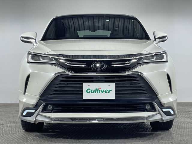 トヨタ ハリアー Z レザーパッケージ 神奈川県 2020(令2)年 5.1万km ホワイトパールクリスタルシャイン 4WD/調光パノラマルーフ/モデリスタエアロ【グランブレイズスタイル】【フロント/サイド/リアアンダー】/モデリスタ20インチアルミホイール/JBLプレミアムサウンドシステム/12.3型ディスプレイオーディオ/Tコネクトナビ/フルセグ　AM FM USB　Bluetooth　AUX/パノラミックビューモニター/デジタルインナーミラー/カラーヘッドアップディスプレイ/パワーバックドア/トヨタセーフティセンス/全車速追従機能付きクルーズコントロール/プリクラッシュセーフティー/レーントレーシングアシスト/アダプティブハイビームシステム/プロアクティブドライビングアシスト/ロードサインアシスト/ドライバー異常時対応システム/発進遅れ告知機能/ブラインドスポットモニター/リヤシートマインダー/フロントリアパーキングセンサー/本革シート/前席シートヒーター/パワーシート/運転席ポジションメモリー/革巻きステアリング/ステアリングヒーター/オートブレーキホールド/電動パーキング/プッシュスタート/スマートキー/LEDヘッドランプ/オートライト/純正リアスポイラー