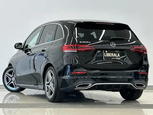 メルセデス・ベンツ Ｂ２００ｄ AMGライン 岡山県 2020(令2)年 2.3万km コスモスブラック 純正ナビ/電動リアゲート/ハーフレザー/ドライブレコーダー/横滑り防止装置/ハンドルアシスト/レーンアシスト/パーキングアシスト/道路標識アシスト/車線逸脱警報/レーンチェンジアシスト/ＥＴＣ２．０