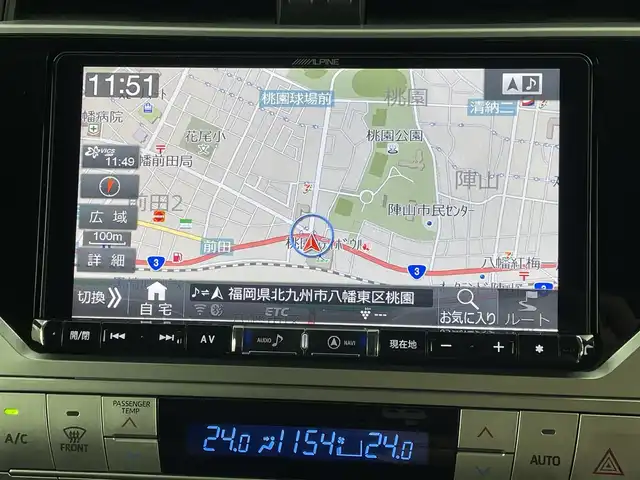 トヨタ ランドクルーザー プラド TX Lパッケージ 福岡県 2019(令1)年 4.5万km ブラック ＴＲＤエアロ　/サンルーフ　/アルパイン９型ナビ　/バックカメラ　/ＥＴＣ　/レーダークルコン　/衝突軽減　/レーンキープ　/シートヒーター／ベンチレーション　/パワーシート　/ＲＡＹＳアルミホイール　/本革　/ＬＥＤライト/冬タイヤ純正アルミホイール積込有/純正グリル積込有
