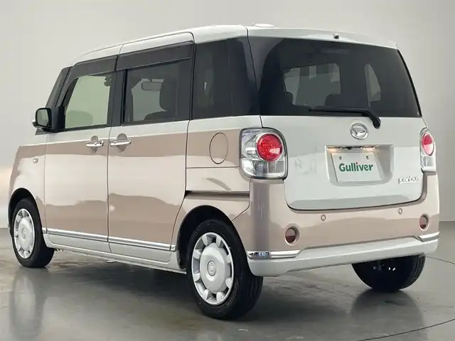 ダイハツ ムーヴ キャンバス X LTD メイクアップ SA Ⅲ 愛知県 2018(平30)年 4.9万km パールホワイトⅢ/ライトローズマイカメタリックⅡ 2トーン 純正8インチナビ/スマートアシストIII/アラウンドビューモニター/HDMI/フルセグTV/DVD/両側パワースライドドア/ETC/ドライブレコーダー/衝突被害軽減ブレーキ/オートライト/オートマチックハイビーム/禁煙車