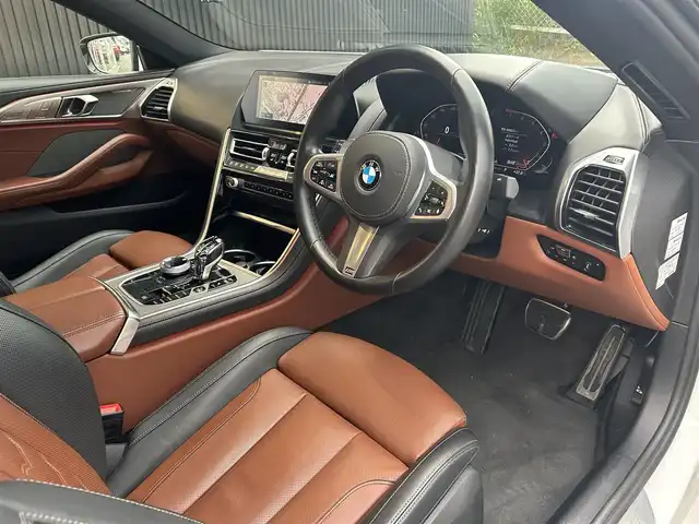 ＢＭＷ ８４０ｉ グランクーペ Mスポーツ 福岡県 2021(令3)年 6.7万km パール Ｍテクニックパッケージ　/柿本カスタムマフラー/黒茶コンビ革　/前席エアシート/全席シートヒーター/アダプティブクルーズコントロール/ブラインドスポットモニター/レーンキープアシスト/純正ナビ/Applecarplay/全方位カメラ/フルセグTV/Bluetooth/ワイヤレス充電　/LEDライト/オートハイビーム/パワーバックドア/ドライブレコーダー/ミラー一体型ETC