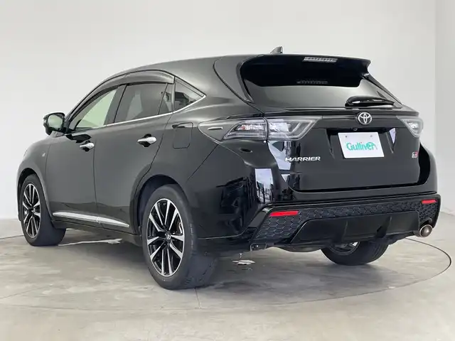 トヨタ ハリアー エレガンス GRスポーツ 新潟県 2019(令1)年 4.3万km ブラック 禁煙車/純正メモリナビ/（BT/FM/AM/フルセグT）/バックカメラ/ステアリングスイッチ/ハーフレザーシート/パワーシート/前後ドライブレコーダー/テレビキャンセラー/フロントフォグライト/電格ミラー/ウィンカーミラー/ETC