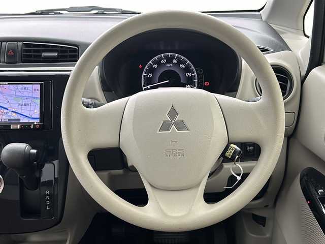 三菱 ｅＫワゴン E 大阪府 2017(平29)年 3.9万km シルキーホワイト 社外メモリナビ　carrozzeria　AVIC-RZ201/ワンセグTV　ipod/バックカメラ/ドライブレコーダー前方/ETC/純正フロアマット/社外ホイール　MULTIFORCHETTA/ライトレベライザー/リモコンキー/キセノンライト/電格ミラー/横滑り防止装置/保証書/取扱説明書