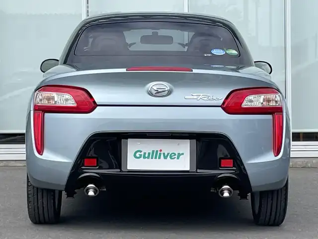 ダイハツ コペン ローブ 神奈川県 2014(平26)年 0.6万km リキッドシルバーM ・登録時5275km/・直列3気筒ICターボ/・純正LEDヘッドライト/・シートヒーター/・アイドリングストップ/・スマートキー/・スペアキー