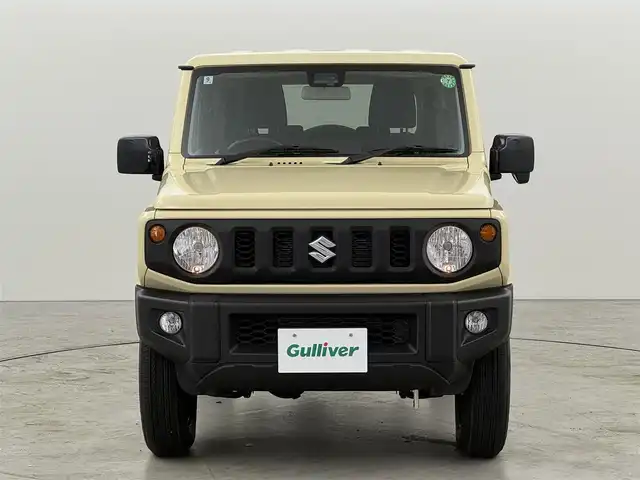 スズキ ジムニー XL 福岡県 2024(令6)年 0.6万km シフォンアイボリーM プッシュスタート　/コーナーセンサー　/衝突被害軽減ブレーキ　/レーンキープ　/アイドリングストップ　/ヒルディセントコントロール　/シートヒーター　/ヒーテッドドアミラー　/純正１６インチＡＷ　/ＬＥＤヘッドライト