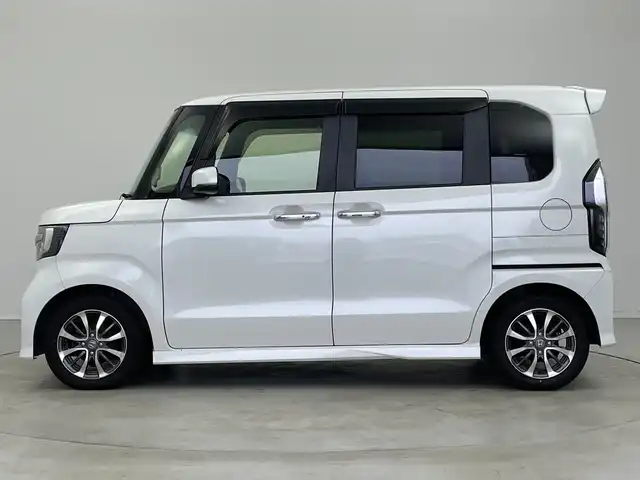 ホンダ Ｎ ＢＯＸ カスタム L 新潟県 2023(令5)年 6.2万km プラチナホワイトパール ワンオーナー/KENWOODメモリナビ【MDV-D708BT】/　フルセグTV/Bluetooth/CD/DVD/衝突被害軽減ブレーキ/レーンキープアシスト/レーダークルーズコントロール/前席シートヒーター/コーナーセンサー/片側パワースライドドア/バックモニター/アイドリングストップ/LEDヘッドライト/オートマチックハイビーム/ステアリングスイッチ