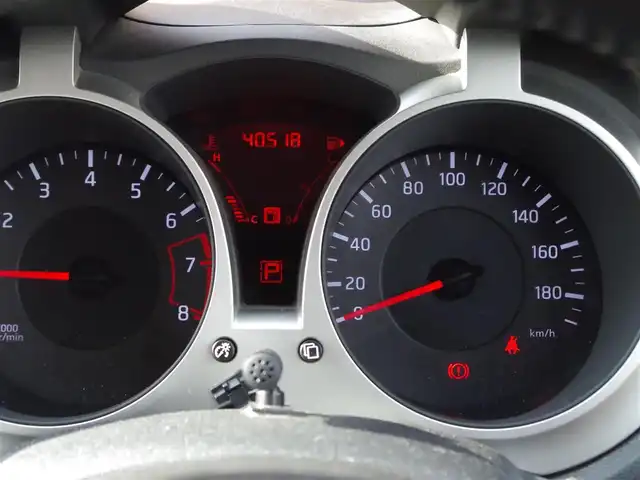日産 ジューク 15RX タイプV 埼玉県 2013(平25)年 4.1万km 赤 社外ナビ(ミツビシ)/社外ホイール(CLAw-x1)/ワンセグTV/Bluetooth/バックカメラ/ETC/オートライト/電動格納ミラー