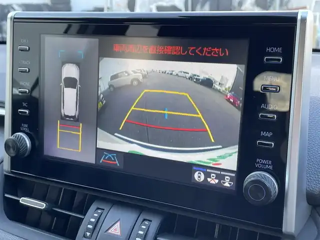 トヨタ ＲＡＶ４ ハイブリッドG 道南・函館 2021(令3)年 4.5万km ホワイトパールクリスタルシャイン /純正ナビ//フルセグＴＶ//ドライブレコーダー//全周囲カメラ//ＴＲＤエアロ//クルーズコントロール//ブラインドスポットモニター//パワーバックドア//レーンキープアシスト//コーナーセンサー//オートハイビーム//オートライト//衝突軽減ブレーキ//パワーシート//シートヒーター//ステアリングヒーター//フロアマット//ＥＴＣ//スマートキー