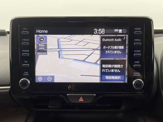 トヨタ ヤリスクロス ハイブリッド Z 栃木県 2021(令3)年 3.8万km ブラスゴールドメタリック/ブラックマイカ 2トーン トヨタセーフティセンス/・プリクラッシュセーフティ/・レーントレーシングアシスト/・レーンディパーチャーアラート/・ロードサインアシスト/・レーダークルーズコントロール/・オートマチックハイビーム/・先行車発進アラーム/・プロアクティブドライビングアシスト/・レーンチェンジアシスト/・緊急時操舵支援/禁煙車/4WD/純正ディスプレイオーディオ/シートヒーター/パワーシート/社外ドラレコ/アドバンスパークド/オートライト/オートエアコン/全方位カメラ/ブラインドスポットモニター/スマートキー/プッシュスタート/USB接続/ETC/純正ドアバイザー/純正フロアマット