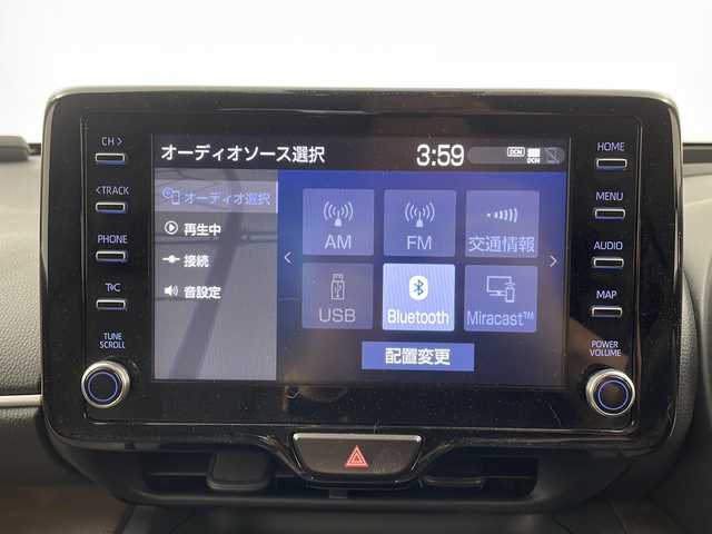 トヨタ ヤリスクロス ハイブリッド Z 栃木県 2021(令3)年 3.8万km ブラスゴールドメタリック/ブラックマイカ 2トーン トヨタセーフティセンス/・プリクラッシュセーフティ/・レーントレーシングアシスト/・レーンディパーチャーアラート/・ロードサインアシスト/・レーダークルーズコントロール/・オートマチックハイビーム/・先行車発進アラーム/・プロアクティブドライビングアシスト/・レーンチェンジアシスト/・緊急時操舵支援/禁煙車/4WD/純正ディスプレイオーディオ/シートヒーター/パワーシート/社外ドラレコ/アドバンスパークド/オートライト/オートエアコン/全方位カメラ/ブラインドスポットモニター/スマートキー/プッシュスタート/USB接続/ETC/純正ドアバイザー/純正フロアマット