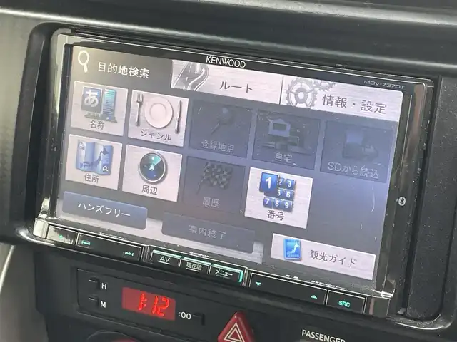 トヨタ ８６ GT 群馬県 2012(平24)年 6.3万km ダークグレーメタリック 社外SDナビゲーション/（CD/DVD/SD/BT/ワンセグTV）/ETC/キセノンライト/フォグライト/オートライト/シートカバー/ウーハー積み込み/プッシュスタート/電格ミラー/純正フロアマット/純正17インチアルミホイール