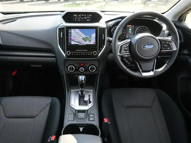 スバル インプレッサ スポーツ 1．6i－Lアイサイト 千葉県 2021(令3)年 0.9万km ラピスブルーP アイサイト/スバルリヤビークルディテクション/純正ナビ/地デジTV/【DVD/CD再生機能　Bluetooth接続】/フロント/サイド/バックカメラ/ドライブレコーダー/革巻きステアリング/パドルシフト/ETC/LEDヘッドライト/フォグライト/リアコーナーセンサー/純正16インチアルミホイル/サイド/カーテンエアバッグ/キーレスアクセス