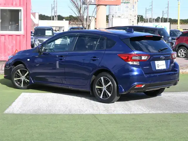 スバル インプレッサ スポーツ 1．6i－Lアイサイト 千葉県 2021(令3)年 0.9万km ラピスブルーP アイサイト/スバルリヤビークルディテクション/純正ナビ/地デジTV/【DVD/CD再生機能　Bluetooth接続】/フロント/サイド/バックカメラ/ドライブレコーダー/革巻きステアリング/パドルシフト/ETC/LEDヘッドライト/フォグライト/リアコーナーセンサー/純正16インチアルミホイル/サイド/カーテンエアバッグ/キーレスアクセス