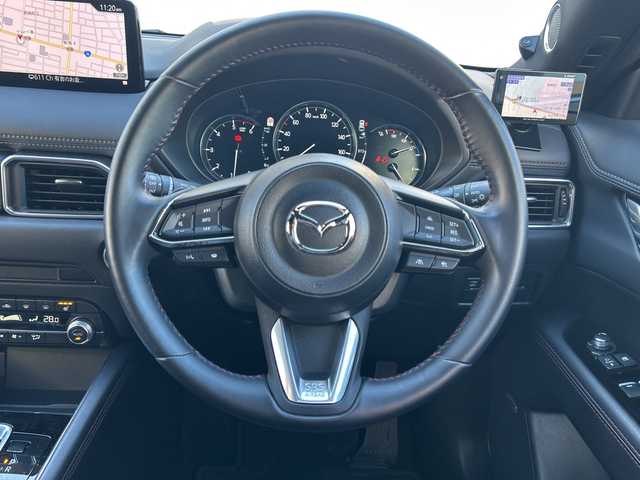 マツダ ＣＸ－５ XD スポーツアピアランス 栃木県 2022(令4)年 2.5万km ジルコンサンドメタリック プロ・クロススタイル/・フロントアンダーガーニッシュ/・リアアンダーガーニッシュ/・サイドガーニッシュ/BOSEサウンドシステム/レザーシート/ハンズフリー機能付パワーリフトゲート/アクティブ・ドライビング・ディスプレイ/アドバンスト・スマート・シティ・ブレーキ・サポート(アドバンストSCBS)/スマート・シティ・ブレーキ・サポート[後退時](SCBS R)/AT誤発進抑制制御[前進時/後退時]/スマート・ブレーキ・サポート(SBS)/マツダ・レーダー・クルーズ・コントロール(MRCC)/[全車速追従機能付]/車線逸脱警報システム(LDWS)/ブラインド・スポット・モニタリング(BSM)/後側方接近車両検知(RCTA)/アダプティブ・LED・ヘッドライト(ALH)/レーンキープ・アシスト・システム(LAS)/360°ビュー・モニター/クルージング&トラフィック・サポート(CTS)/10.25インチセンターディスプレイ/・Bluetooth/・Apple CarPlay/Android Auto/ワイヤレス充電/ステアリングシフトスイッチ/ステアリングヒーター/運転席・助手席シートヒーター