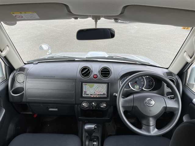 日産 キックス RX 道央・札幌 2008(平20)年 5.5万km クールシルバー ４WD/純正ディーラーOPナビ/AM/FM/CD/ワンセグ/バックカメラ/トランスファレバー/D席シートヒーター/リモコンキー/ハロゲンヘッドライト/フォグランプ/ヘッドライトレベライザー/電動格納ミラー/フロアマット/スペアキー/社外エンジンスターター