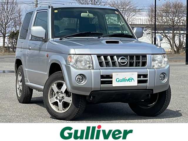 日産 キックス RX 道央・札幌 2008(平20)年 5.5万km クールシルバー ４WD/純正ディーラーOPナビ/AM/FM/CD/ワンセグ/バックカメラ/トランスファレバー/D席シートヒーター/リモコンキー/ハロゲンヘッドライト/フォグランプ/ヘッドライトレベライザー/電動格納ミラー/フロアマット/スペアキー/社外エンジンスターター