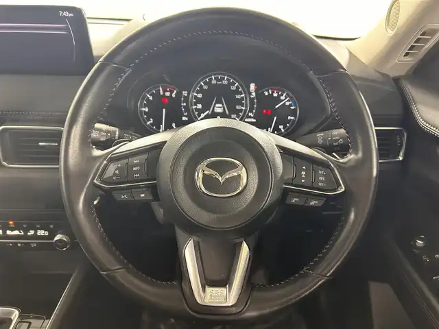 マツダ ＣＸ－５ XD ブラックトーンエディション 佐賀県 2022(令4)年 4.5万km ジェットブラックマイカ 純正10.25インチナビ/360度ビューモニター/i-Activsense/レーダークルーズコントロール/レーンキープアシスト/誤発進抑制機能/フルセグTV/ステアリングヒーター/運転席パワーシート/前席シートヒーター/ハーフレザーシート/革巻きステアリング/パドルシフト/オートホールド/パワーバックドア/アイドリングストップ/ドアバイザー/純正アルミホイール/禁煙車