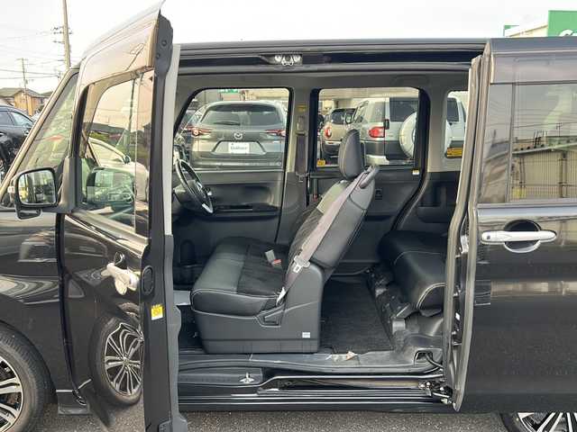ダイハツ タント カスタム RS トップED SAⅡ 茨城県 2016(平28)年 8.9万km ブラックマイカメタリック 純正SDナビ＆地デジTV【NSZN-X66D-T3】/(地デジTV・CD・DVD・BT・ラジオ再生)/社外ドライブレコーダー（フロント）/純正ETC/純正15インチアルミホイル/被害軽減システム/プッシュスタート/バックカメラ/アイドリングストップ/LEDヘッドライト/オートライト/両側パワースライドドア/取扱説明書/保証書