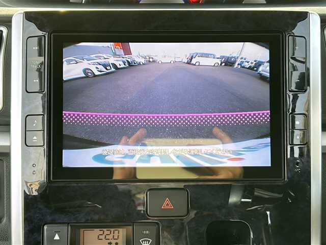 ダイハツ タント カスタム RS トップED SAⅡ 茨城県 2016(平28)年 8.9万km ブラックマイカメタリック 純正SDナビ＆地デジTV【NSZN-X66D-T3】/(地デジTV・CD・DVD・BT・ラジオ再生)/社外ドライブレコーダー（フロント）/純正ETC/純正15インチアルミホイル/被害軽減システム/プッシュスタート/バックカメラ/アイドリングストップ/LEDヘッドライト/オートライト/両側パワースライドドア/取扱説明書/保証書