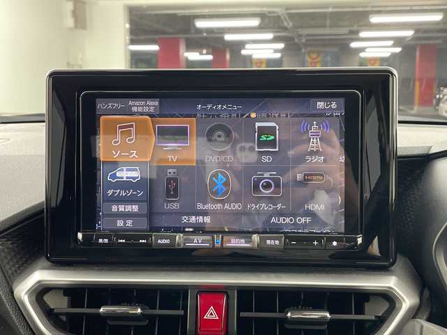 ダイハツ ロッキー プレミアム G 愛知県 2021(令3)年 4.1万km ブラックマイカメタリック 禁煙車/アルパイン製9インチナビ/（CD/DVD/Bluetooth/フルセグTV/SD/USB)/全方位カメラ/モデリスタフルエアロ/スマートアシストIII/・衝突軽減ブレーキ/・レーンキープアシスト/・オートマチックハイビーム/・パーキングセンサー/・レーダークルーズコントロール/・誤発進抑制機能/ETC/ドライブレコーダー/シートヒーター/アイドリングストップ/LEDヘッドライト/フロントフォグランプ/オートライト/スマートキー/プッシュスタート/純正フロアマット/純正17インチアルミホイール/横滑り防止装置/電子パーキングブレーキ/オートホールド