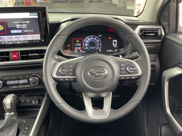 ダイハツ ロッキー プレミアム G 愛知県 2021(令3)年 4.1万km ブラックマイカメタリック 禁煙車/アルパイン製9インチナビ/（CD/DVD/Bluetooth/フルセグTV/SD/USB)/全方位カメラ/モデリスタフルエアロ/スマートアシストIII/・衝突軽減ブレーキ/・レーンキープアシスト/・オートマチックハイビーム/・パーキングセンサー/・レーダークルーズコントロール/・誤発進抑制機能/ETC/ドライブレコーダー/シートヒーター/アイドリングストップ/LEDヘッドライト/フロントフォグランプ/オートライト/スマートキー/プッシュスタート/純正フロアマット/純正17インチアルミホイール/横滑り防止装置/電子パーキングブレーキ/オートホールド